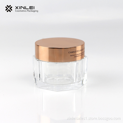 15 g Octangle Shape Cosmetics Acrylic Jar
